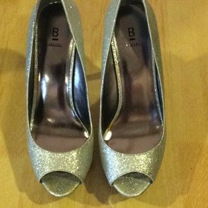 Shoes—-  Sparkly Platform Heels